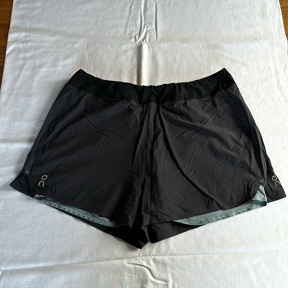 On Running Black Athletic Shorts